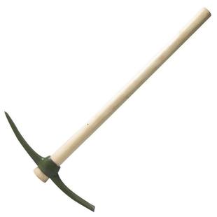 海斯迪克HK-29两用洋镐木柄十字镐洋搞头农用工具单头尖锄镐锄