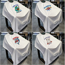 儿童理发围布发廊专用卡通剪发围布婴儿小男孩美发围脖子宝宝家用