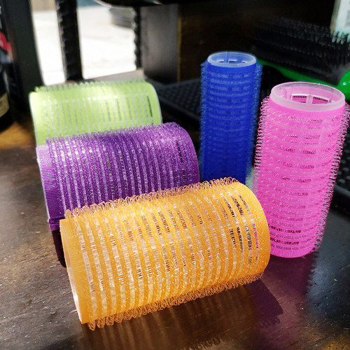 自粘卷发筒神器空气刘海定型蓬松