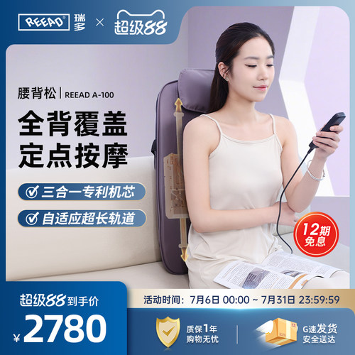 瑞多A100腰背按摩靠垫多功能