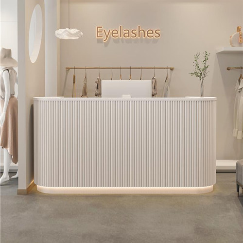 简约现代服装店吧台收银台