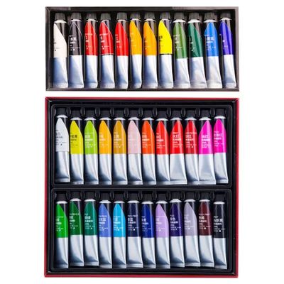 20Ml Professional Acrylic Paint Set For Painting 12/24 Color