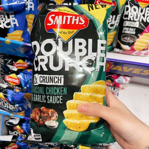 M家澳洲代购直邮Smiths史密斯 Double Crunch大波浪薯片 150g