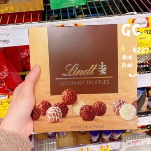 lindt澳洲代购直邮佳节送礼美味松露牛奶/白/黑巧克力礼盒装 192g