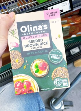 澳洲代购直邮 Olinas Bakehouse Gluten Free 无麸质糙米饼干 80g