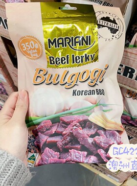 澳洲代购直邮 Mariani Bulgogi 土澳厚切秘制腌制美味牛肉干 350g