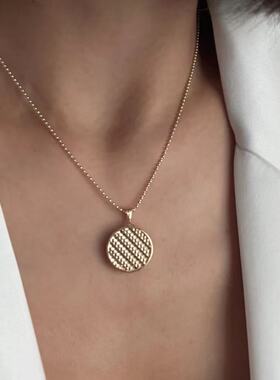 lhwindsor传统编织造型蒸笼项链