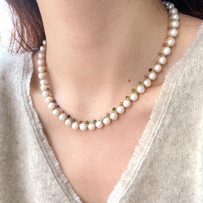 LorinaBalteanu天然珍珠项链
