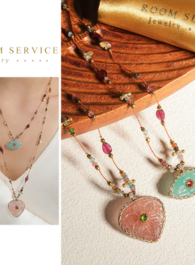 RoomService恶魔之眼吊坠项链