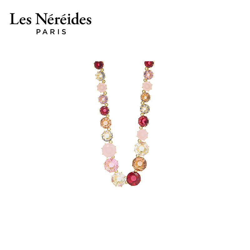 Les Nereides千叶星河系列 多星钻组合 项链