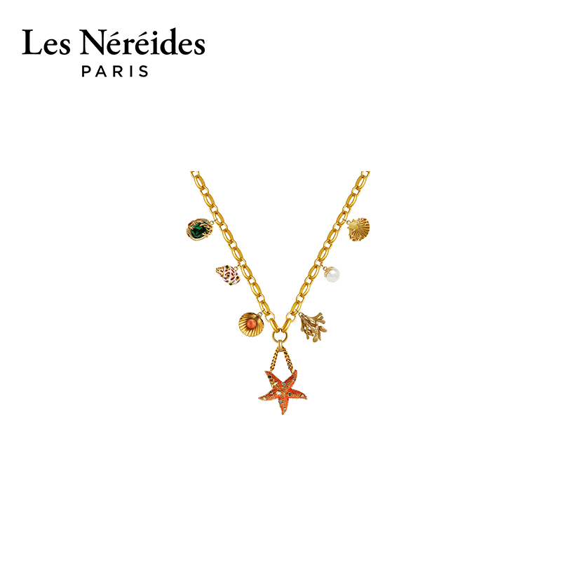 Les Nereides黄金之海系列 海星 项链