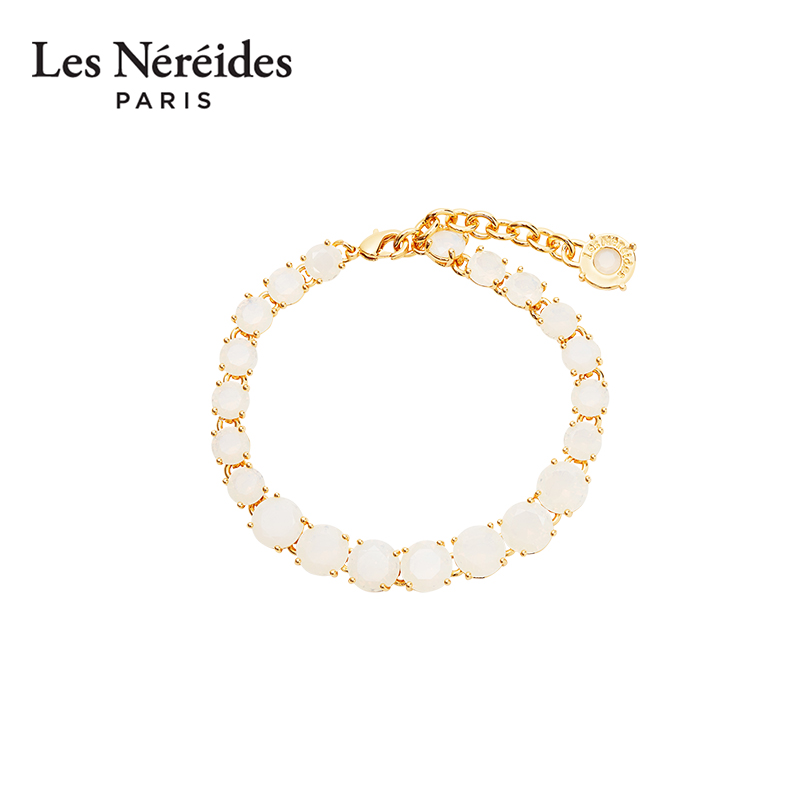 Les Nereides茶白星钻系列 单排星钻 手链