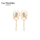 金色蜘蛛 Les Nereides昆虫记系列 耳钉