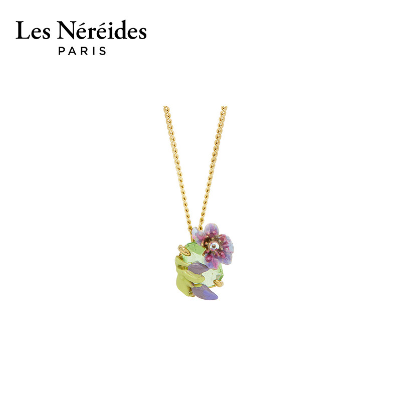 Les Nereides蒙马特1900系列 铁线莲与常青藤 项链