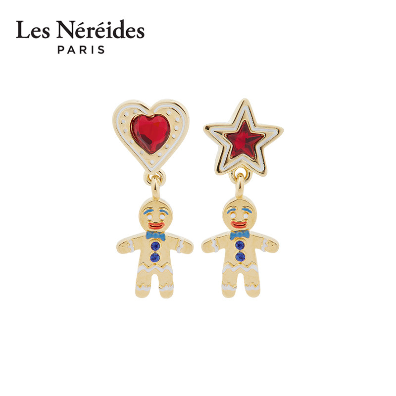 LesNereides手工珐琅耳饰