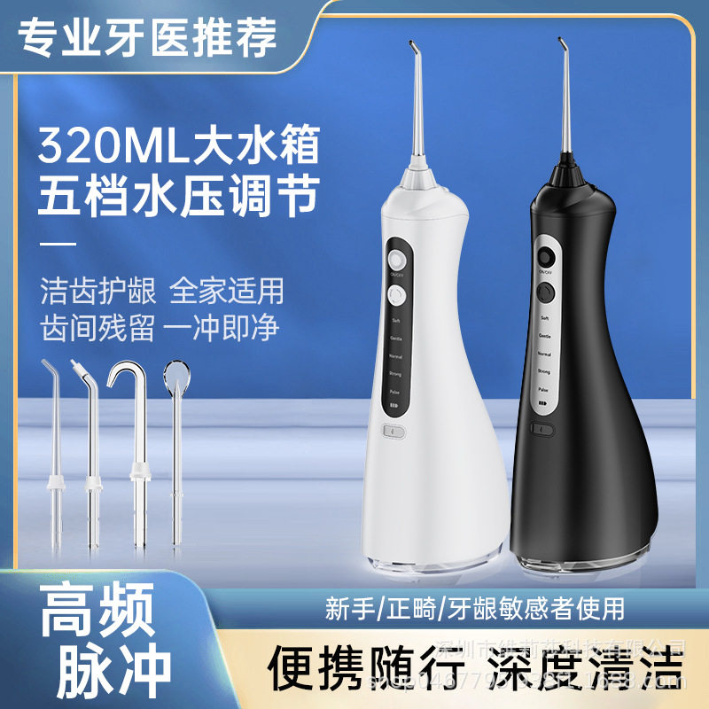 洗牙器手持洗牙器便携式美牙仪家用口腔清洁电动冲牙器