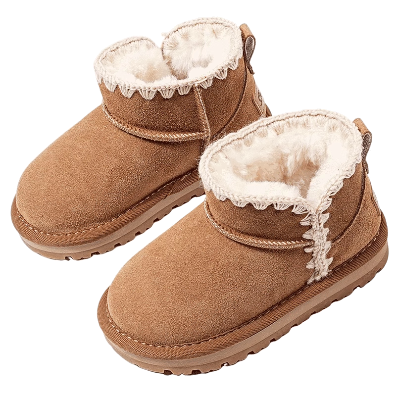 儿童小女孩雪地靴冬季