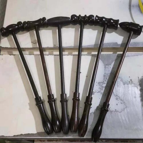厂家供应 紫光檀木敲打锤 鸡翅木拍卖锤敲背锤实木敲打锤