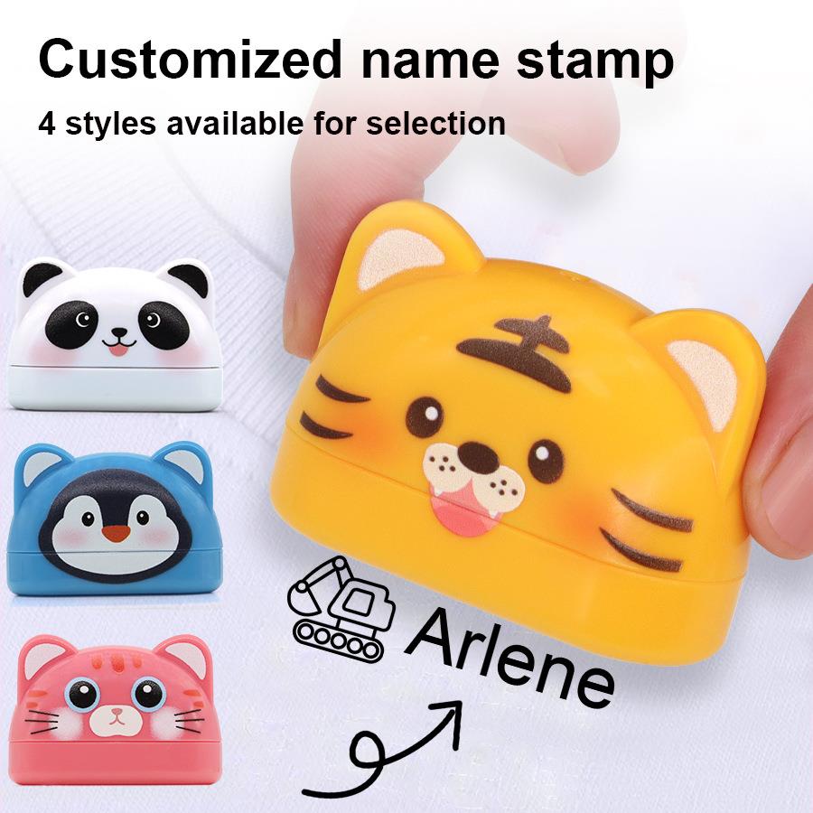 幼儿园名字印章防水姓名贴儿童名字贴衣服专用宝宝上入学用品