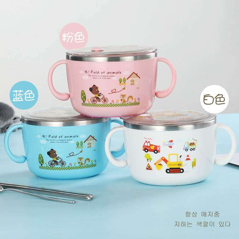 304不锈钢注水保温儿童碗卡通防烫大容量加深款学生便当个人礼品,婴童用品,儿童餐具,淘宝优惠券,粉丝福利购,淘宝优惠卷