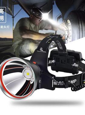 P50强光LED头灯充电超亮头戴式远射野外矿灯超长续航钓鱼灯大光杯
