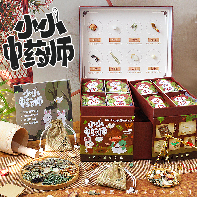 中药师儿童玩具生日礼物手工