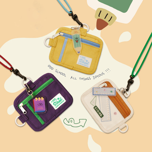 【天猫正品】vanwalk出走高中生食堂饭卡卡套初中生高颜值ins韩系工牌高级感小卡小学生保护证件校园电话工作