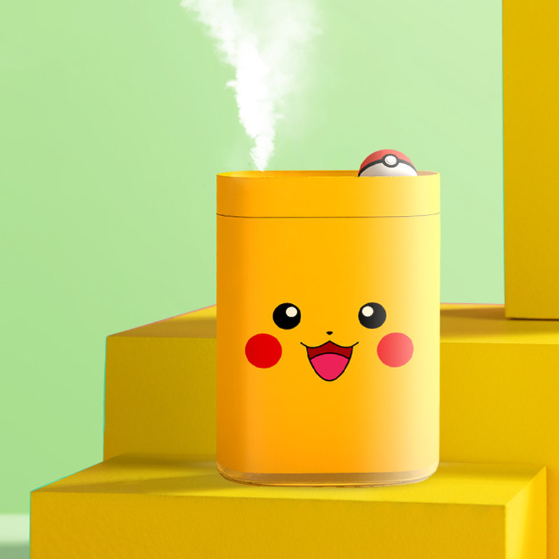 卡通女生少女心带夜灯高颜值创意usb非静音萌宠生日礼物房间卧室ins