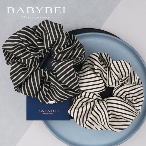 BABYBEI初贝纹纹母贝超大肠发圈