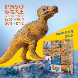 PNSO小恐龙模型儿童玩具恐龙大王成长陪伴模型001 012