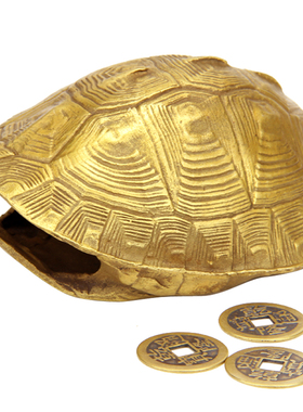 摆件乌龟壳铜质优价廉中式