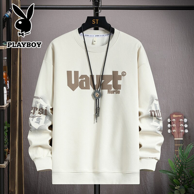 花花公子百搭潮流套头百搭卫衣