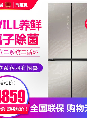 容声 BCD-560WKK1FPGZA 家用零嵌平嵌入十字对开门冰箱超薄等级机