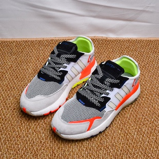 新百伦夜行者三杠运动鞋男鞋2026新款透气减震软底跑步鞋休闲女鞋