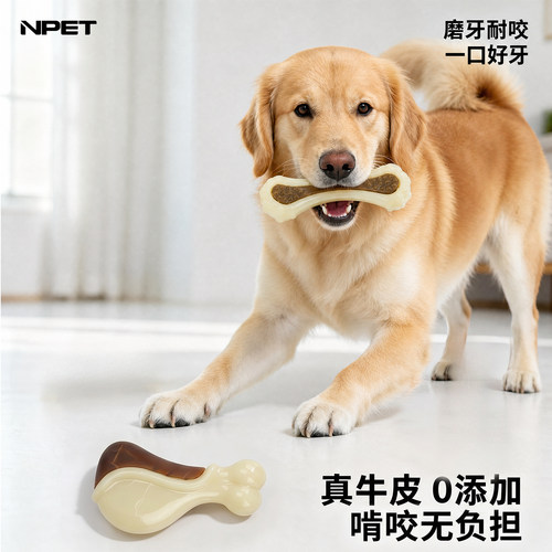 NPET狗狗磨牙棒玩具耐咬宠物洁齿