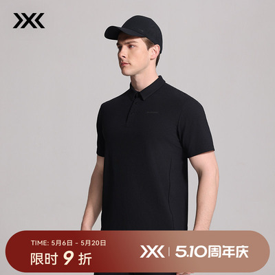 X-BIONIC 橡树湖影高尔夫polo衫 吸湿速干防晒夏季运动男士上衣