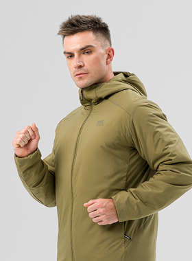 X-BIONIC 战术海狸轻量连帽棉服 秋冬运动保暖棉服金标P棉男22749