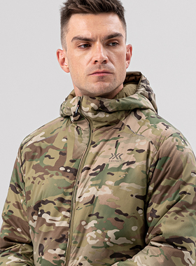 X-BIONIC XJM-22750 MC战术海狸轻量连帽棉服 男