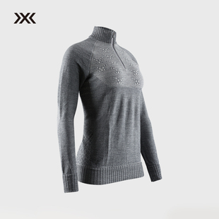 美丽奴羊毛运动上衣YR20W20W 阿帕尼羊毛中层拉链上衣女 BIONIC