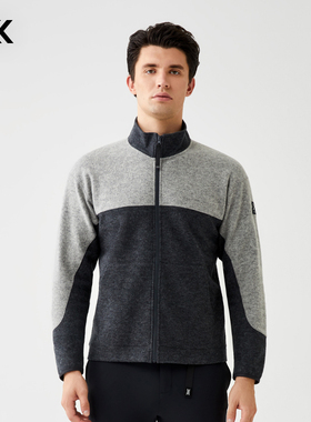 X-BIONIC 营火羊毛抓绒夹克 秋冬保暖防风立领外套男22104