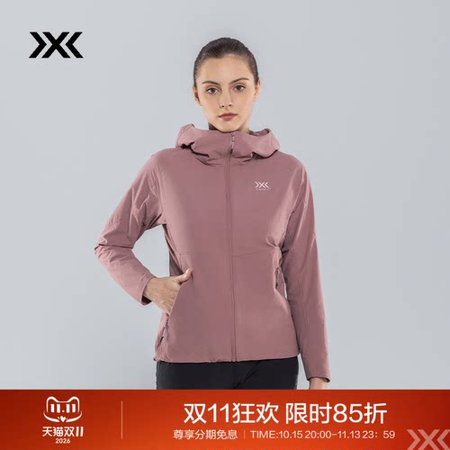 XBIONIC 旷野隐者中量连帽夹克 四季防风保暖防泼水弹力运动24648