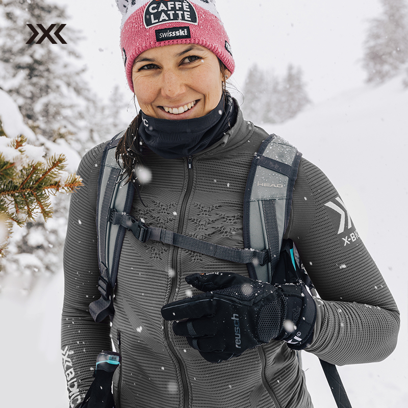 xbionic运动夹克立领中间层女士