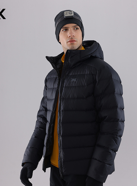 X-BIONIC 旷野中厚羽绒服男 户外防风保暖拒水鹅绒男士羽绒衣