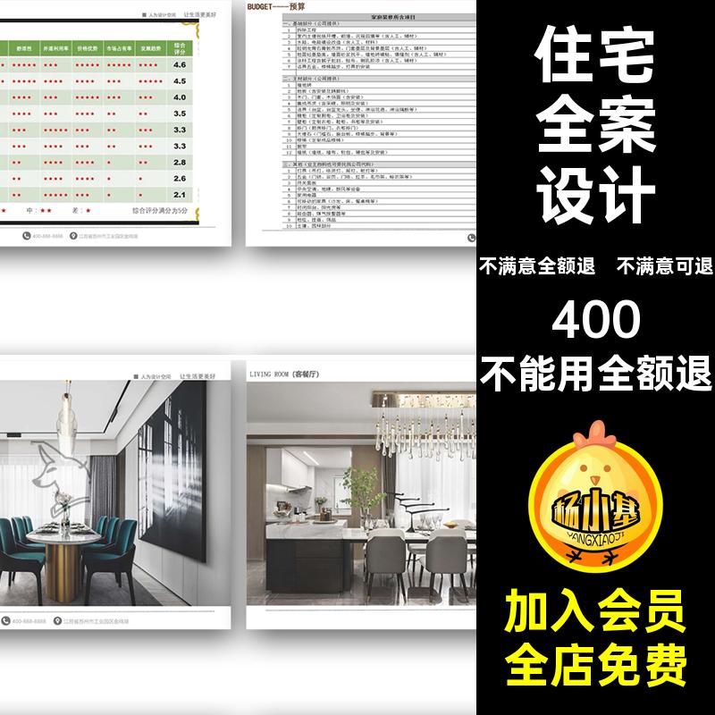 住宅全案概念首样板室内设计编辑方案家装可模板间家居PPT谈汇报
