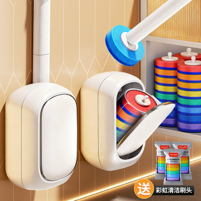 【倪萍推荐】佳帮手一次性马桶刷