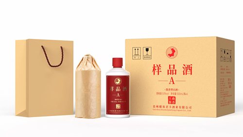 酣客君丰样品酒ABCDE品鉴酱香型白酒53度500ml*6瓶裸瓶整箱