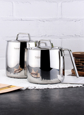 Chockmen卓德铭滤油壶18/10不锈钢厨房家用储油罐过滤油瓶1.52.0L