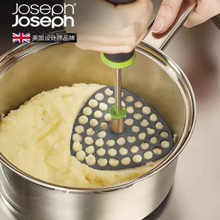 英国Joseph Joseph可折叠土豆泥压泥器 婴儿宝宝辅食物省力捣碎器