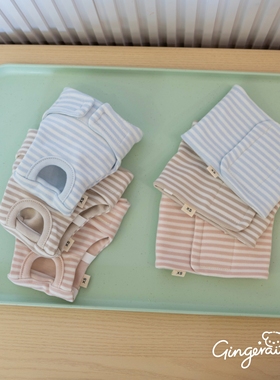 GINGERAIN 有机棉生理裤约克夏衣服马尔济斯小型犬姨妈巾月经尿裤