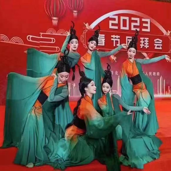 定制原橘颂同款演出服古典舞蹈服